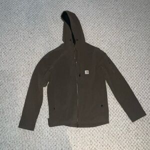 Carhartt Relaxed Fit Rain Defender Zip Dark Green Jacket